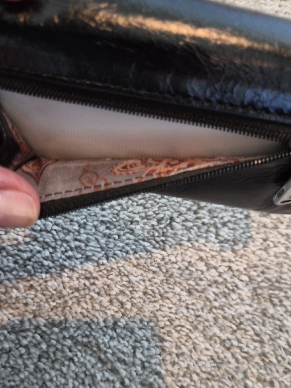 Hobo Black Leather Wallet NWOT - Picture 3 of 7